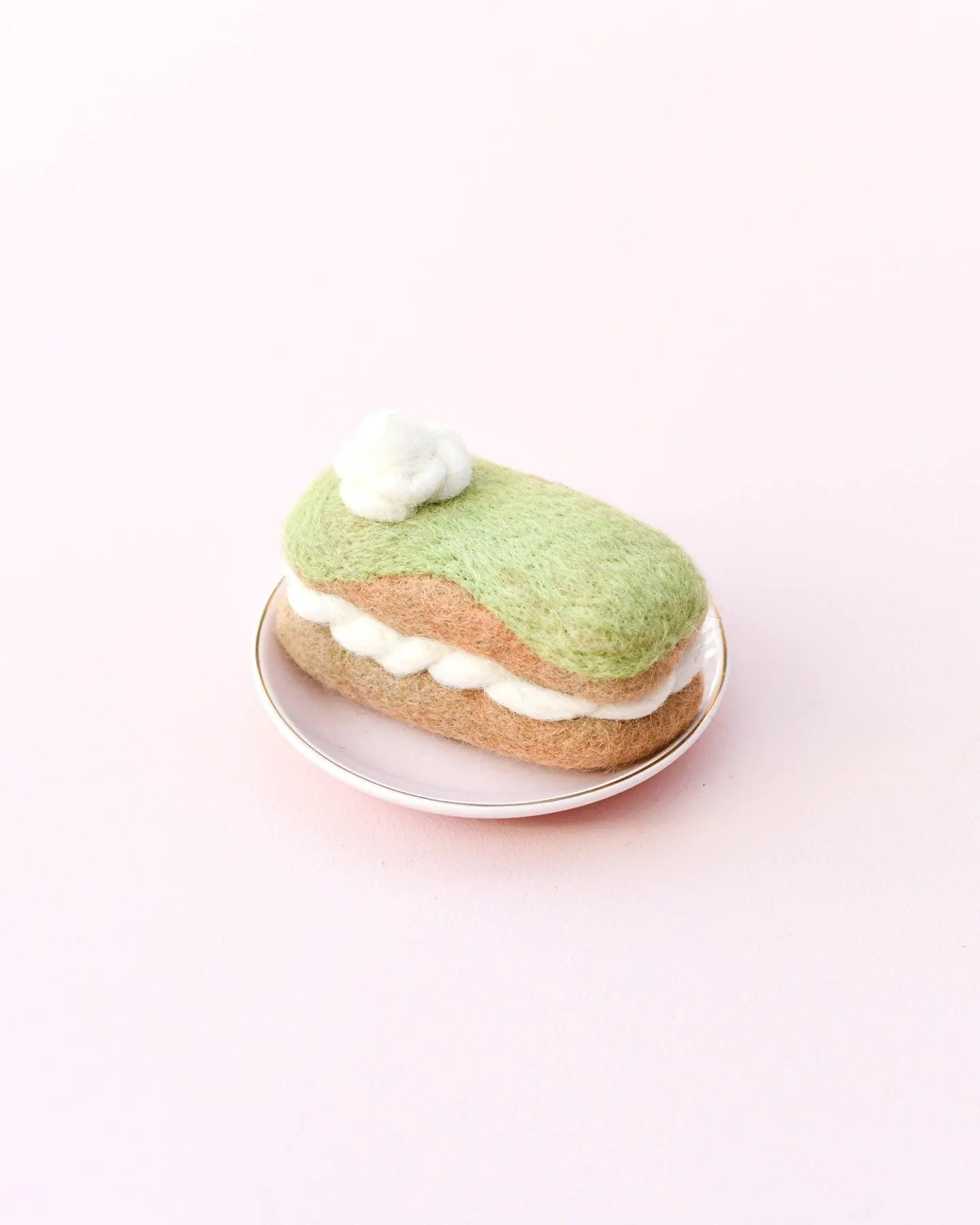 Felt Matcha Eclair