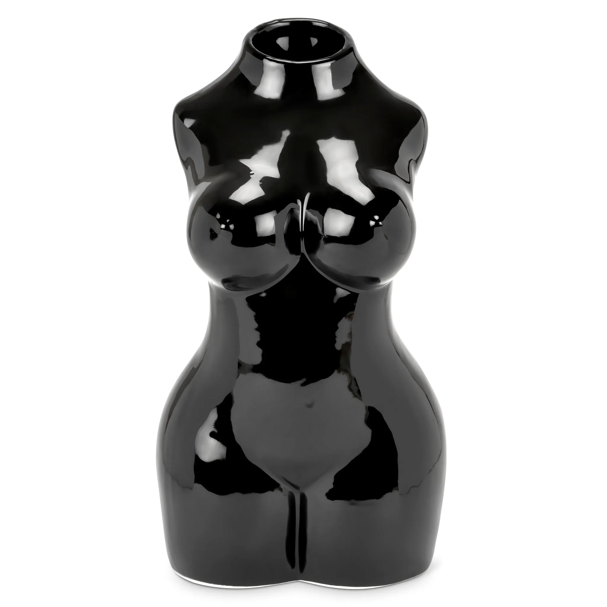 Female Silhouette Body Vase - 29cm - Assorted Colours