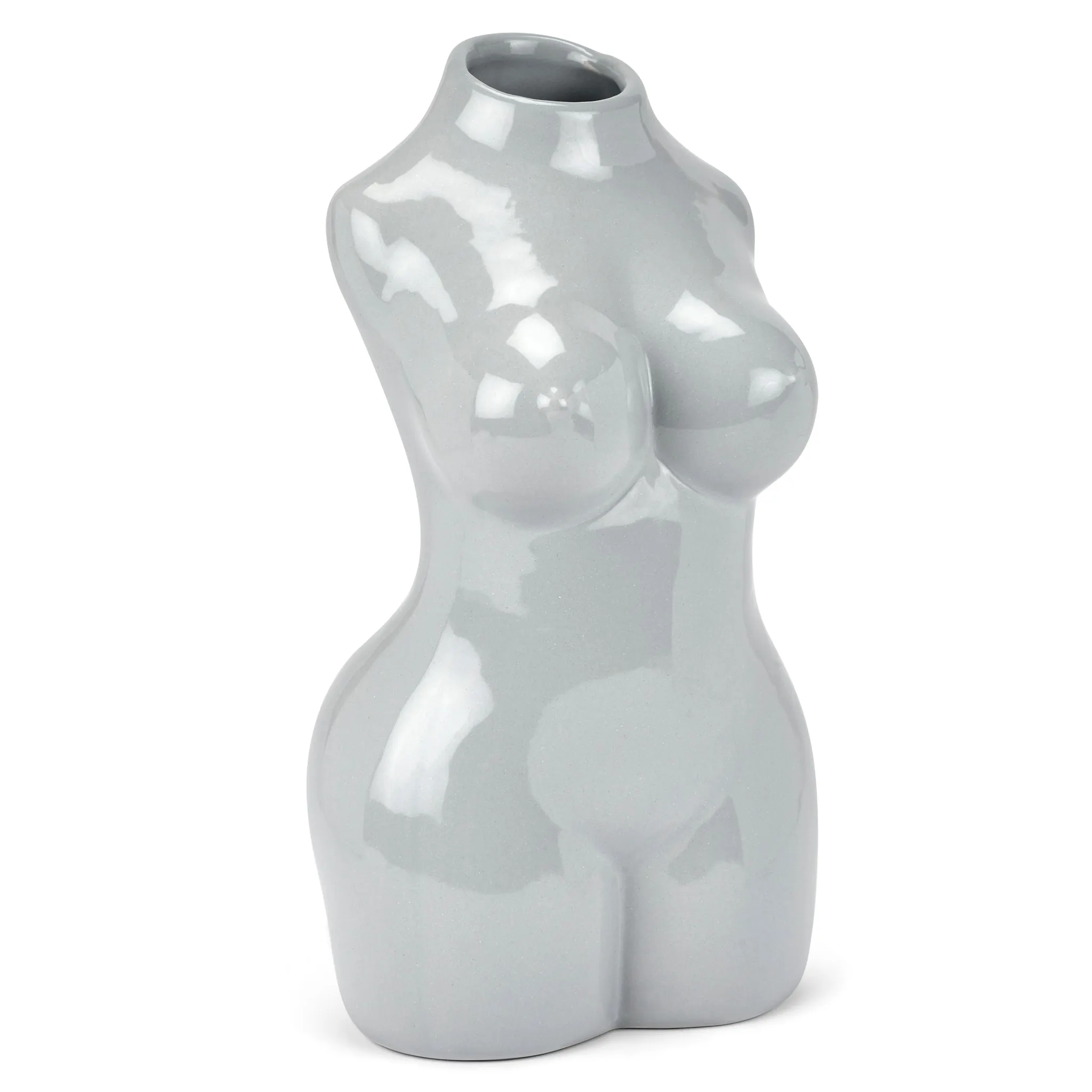 Female Silhouette Body Vase - 29cm - Assorted Colours