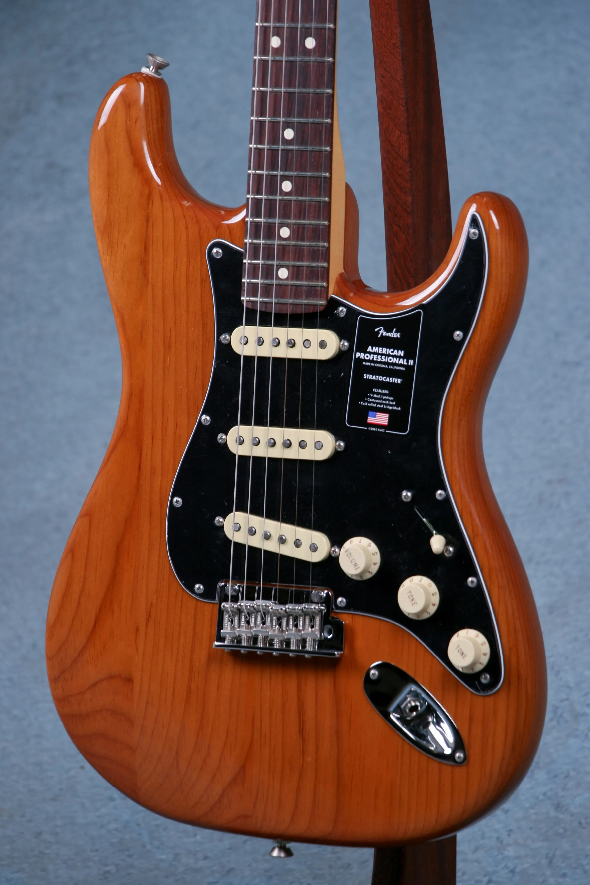 Fender American Professional II Stratocaster Rosewood Fingerboard B-Stock - Roasted Pine - US210104260B - Clearance