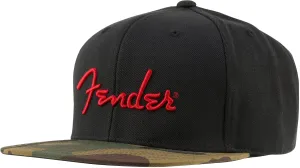 Fender Camo Flatbill Hat, Camo - One Size Fits Most