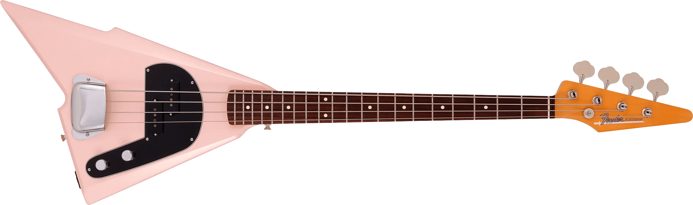 Fender Hama Okamoto Katana Bass - Shell Pink