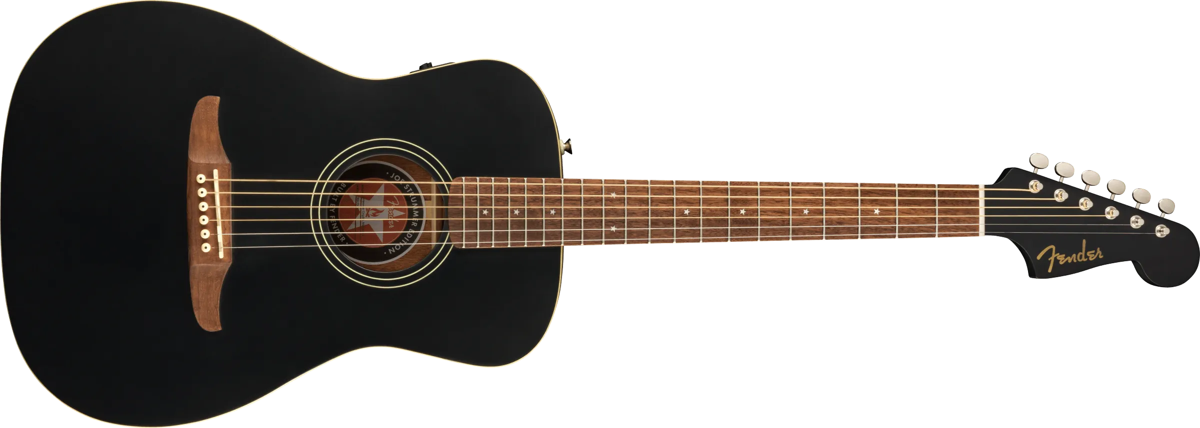 Fender Joe Strummer Campfire Acoustic - Matte Black