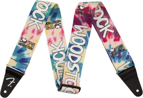 Fender Woodstock® Strap Tie Dye