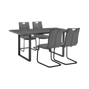 Fenton And Pacific - Modern Rectangular Dining Set