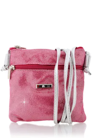 FERCHI MINI MADELINE Fuchsia Crossbody Bag