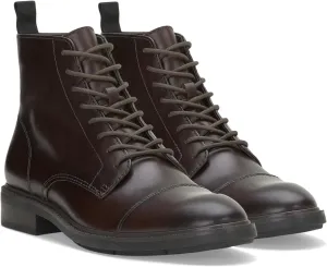 Ferko Lace-Up Cap Toe Boot Vince Camuto, Dark Brown