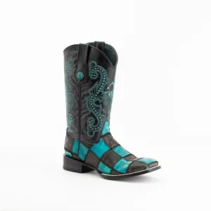 Ferrini USA Patchwork - Men's Men's Boots