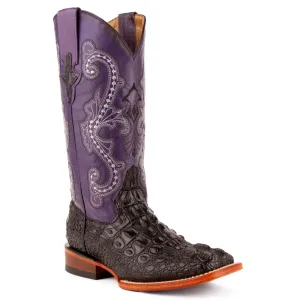 Ferrini Women's Rancher Cowhide Print Square Toe Boots 90493-04