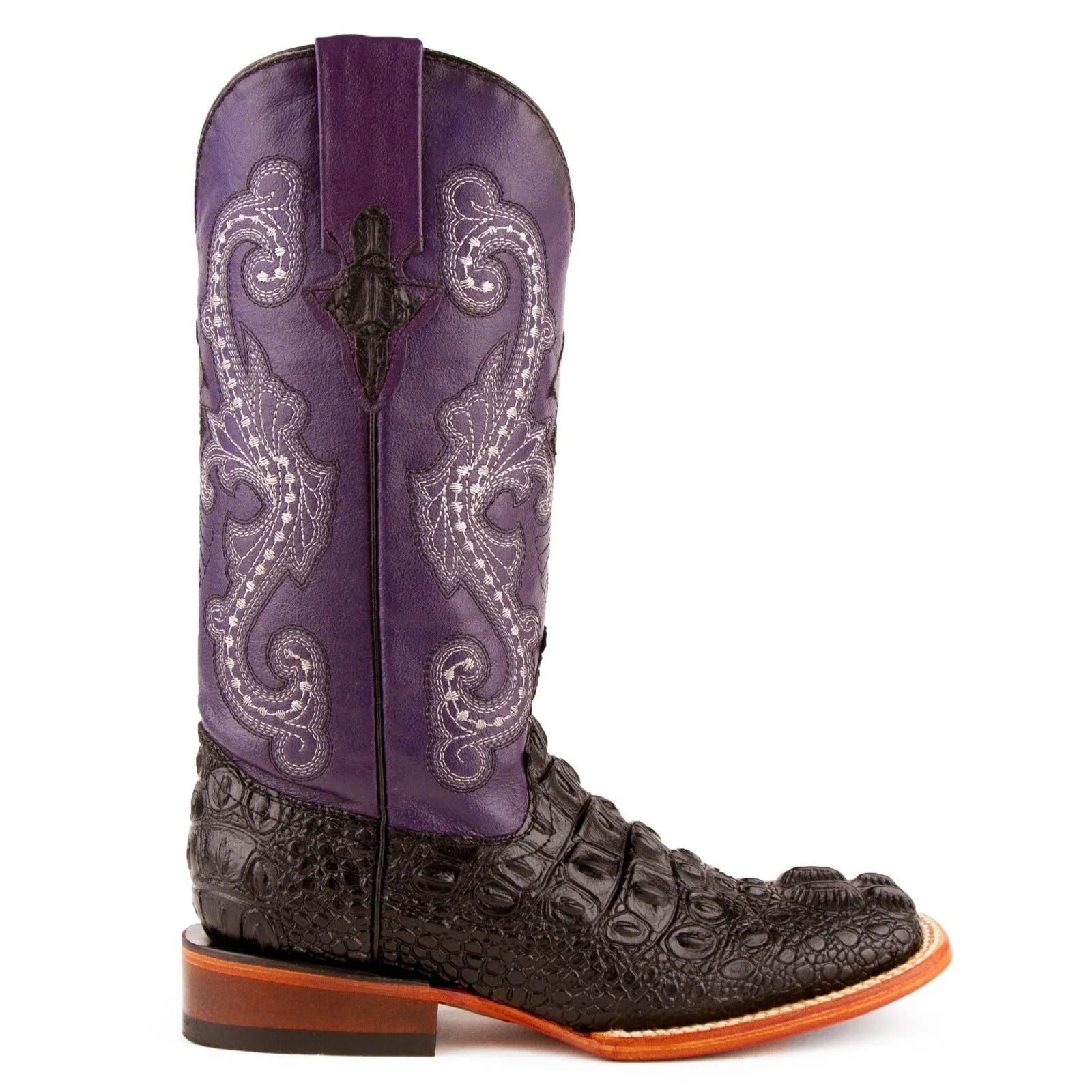 Ferrini Women's Rancher Cowhide Print Square Toe Boots 90493-04