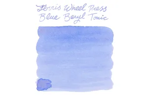 Ferris Wheel Press Blue Beryl Tonic - Ink Sample