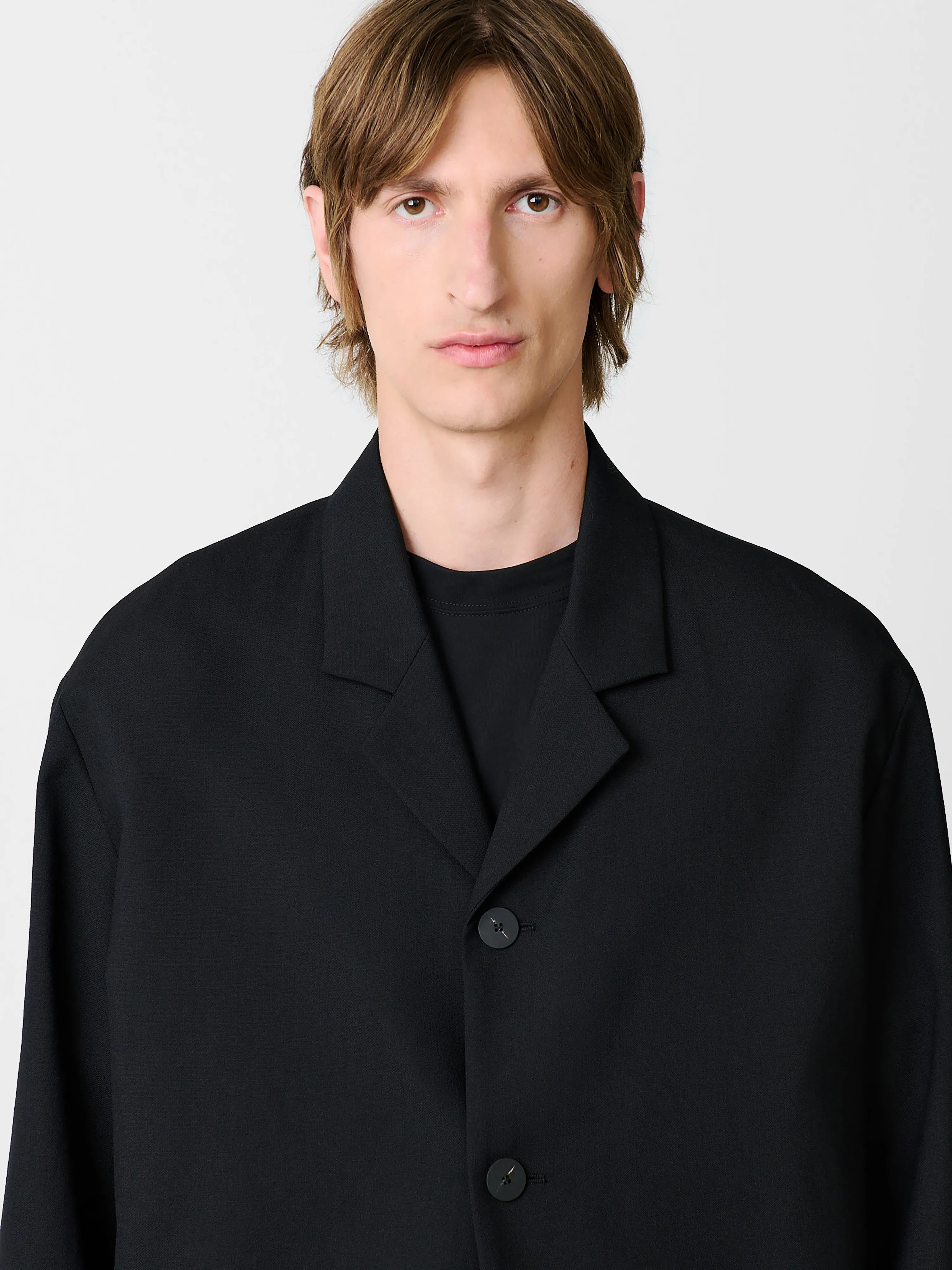 Ferro Wool Jacket in Black