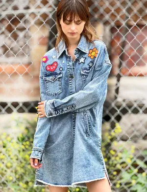 Festival Denim Dress