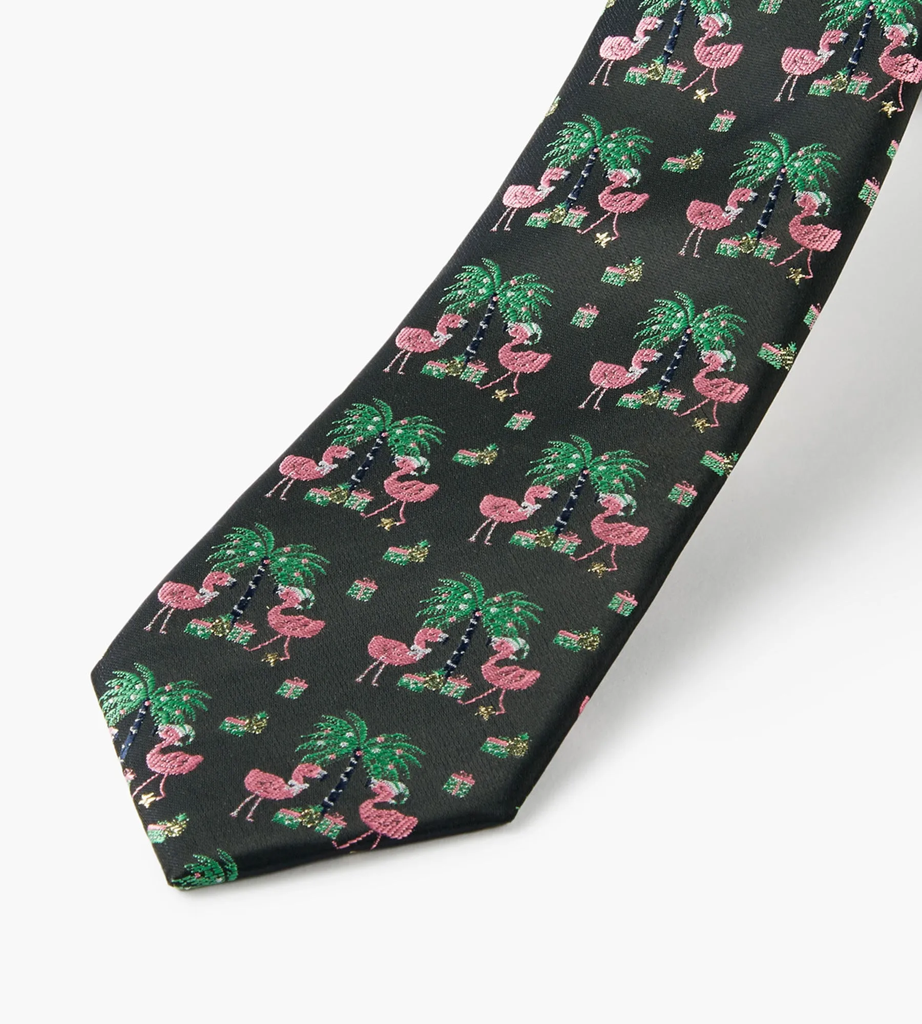 Festive Flamingoes Tie