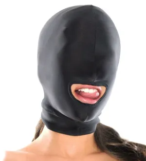 Fetish Fantasy Spandex Open Mouth Hood