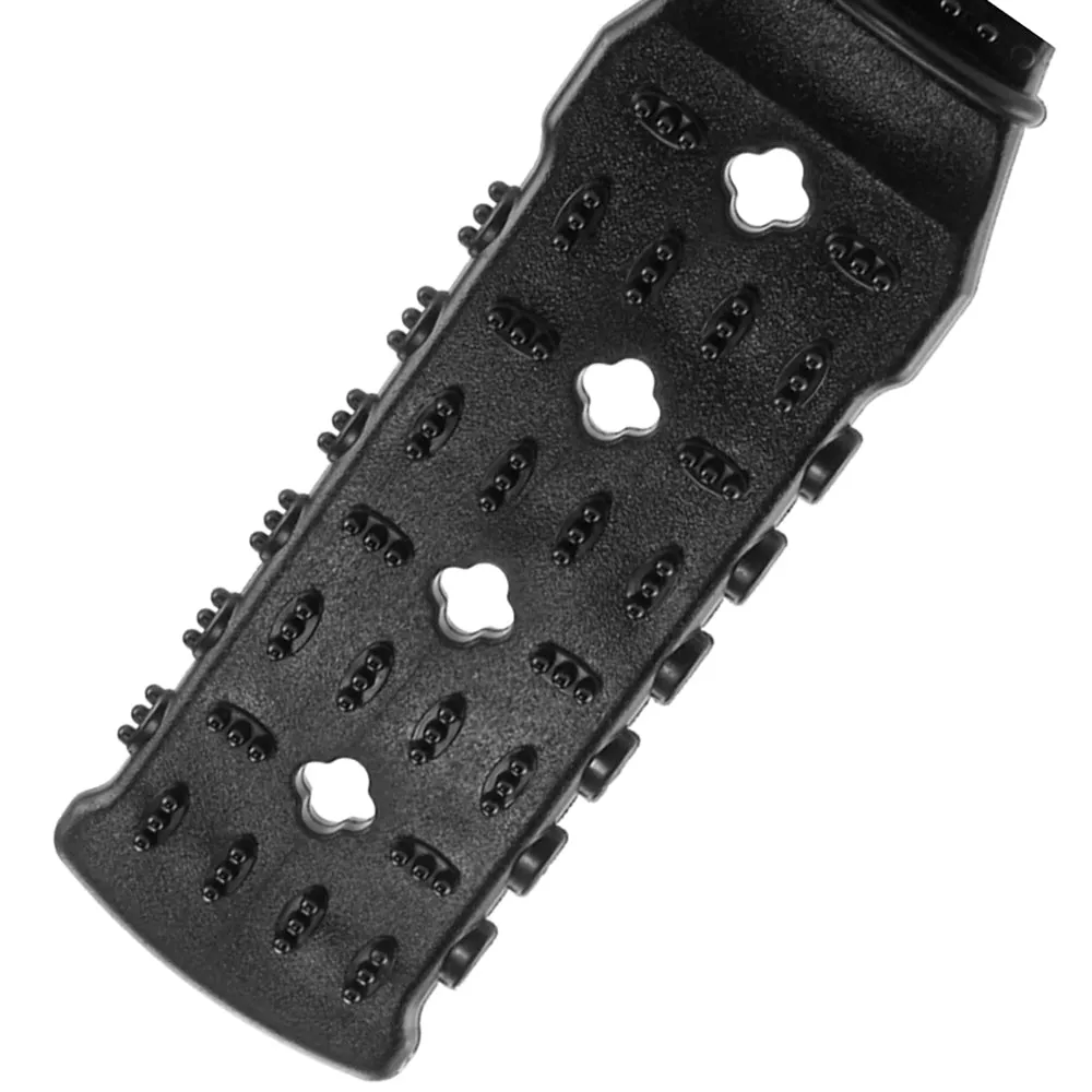 Fetish Fantasy Textured Rubber Paddle in Black