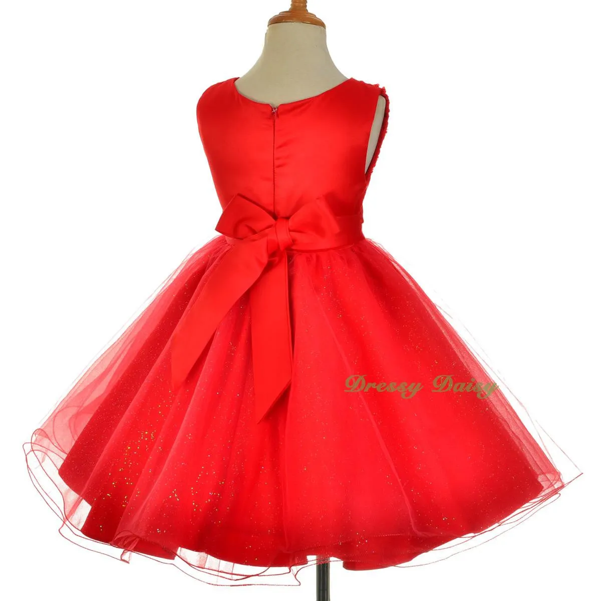 FG319 Bead Embellishment Flower Girl Dresses Pageant Party Occasion Dress Size 18 Months - 9