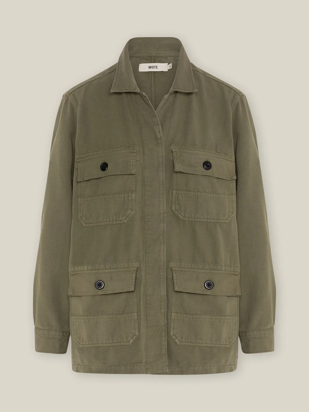 Field Jacket In Organic Cotton