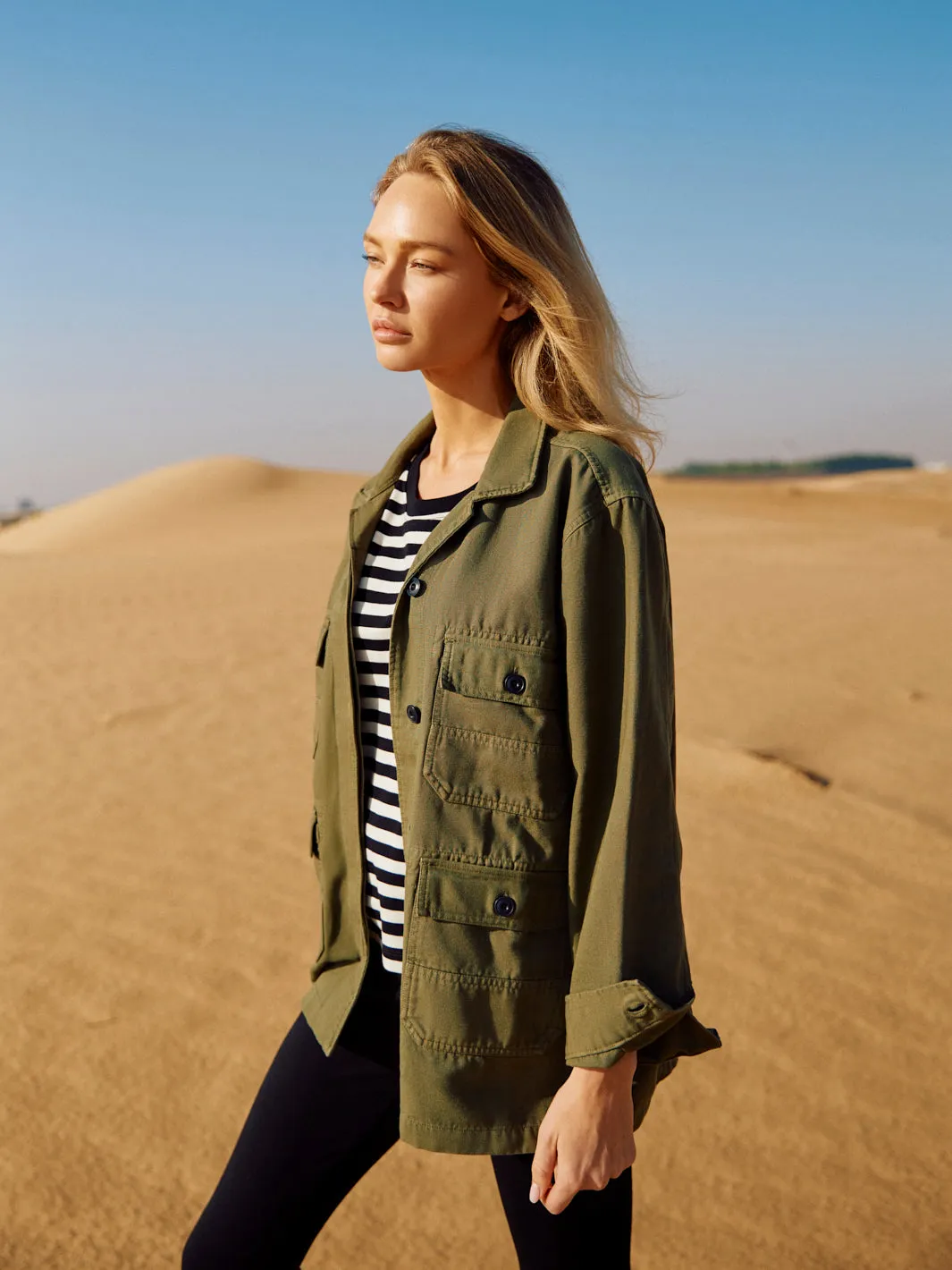 Field Jacket In Organic Cotton