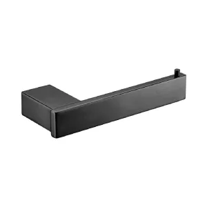 Fienza Koko Matte Black Toilet Paper Holder