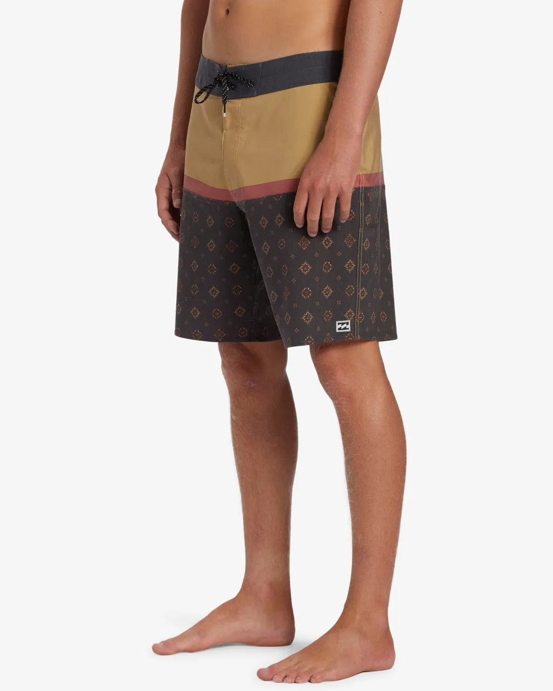 Fifty50 Pro 19" Boardshorts - Mustard