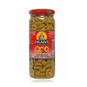 FIGARO SLICED GREEN OLIVES 270G