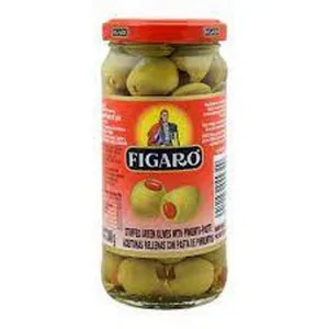 FIGARO STUFFED GREEN  OLIVES 270G