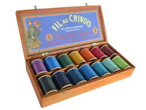 Fil au Chinois - Wood "Collectors" Storage Box