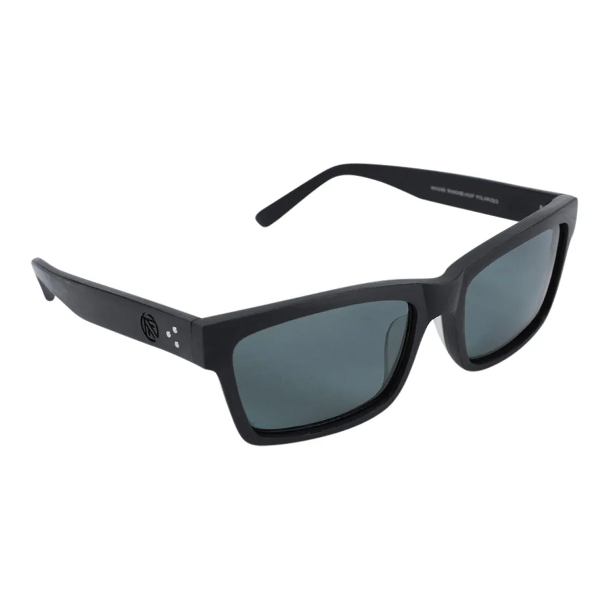 Filtrate Wasabi Polarized Sunglasses Blackout Smoke