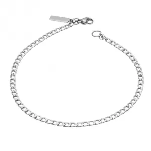 Fine Curb Chain Bracelet B5412