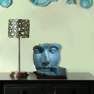 FINEST Contemporary Art Abstract Bronze Face Sculpture FB-007