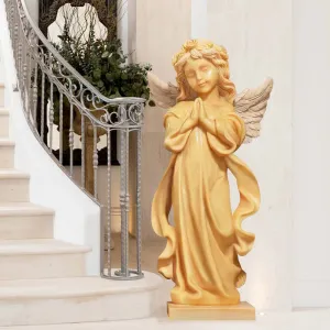 FINEST Marble Sculpture Little Angel Statue For Indoor or Outdoor FM-008