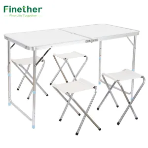 Finether Portable Adjustable Outdoor Table