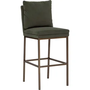 Finn Bar Stool, Soren Olivine