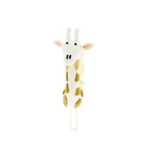 Fiona Walker Animal Head Hook – Giraffe Cream