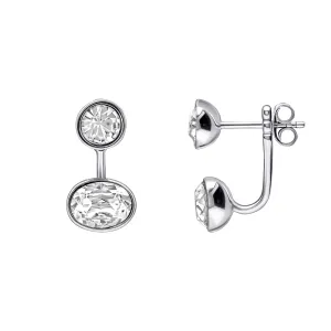 Fiorelli Sterling Silver Clear Crystal Earrings E6462C