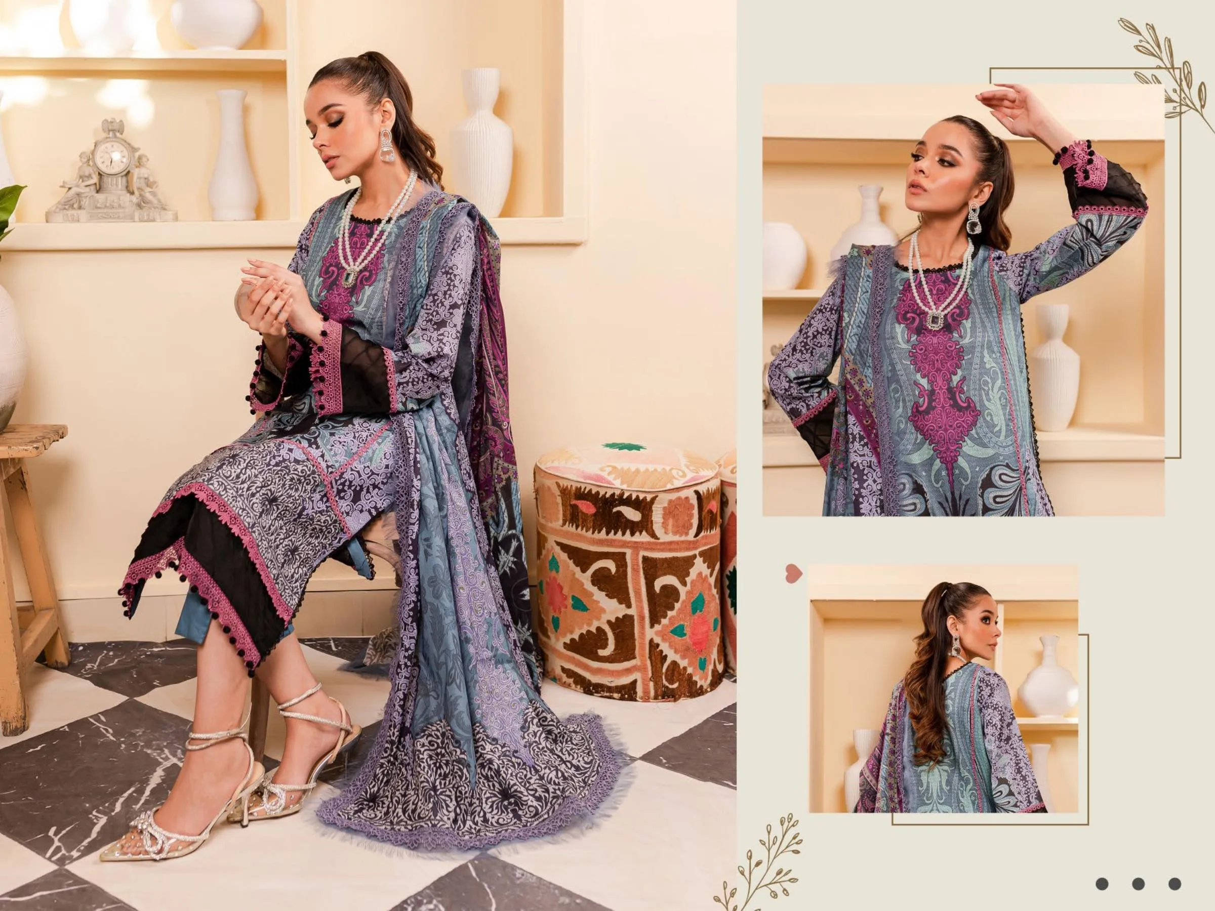 Firdous Cambric Prints 2023 – 20334-A