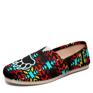 Fire Colors and Turquoise Bearpaw Slip On