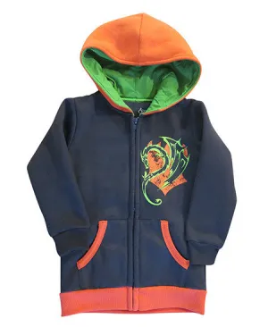 Fire Dragon - kids hoodie