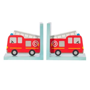 Fire engine bookends