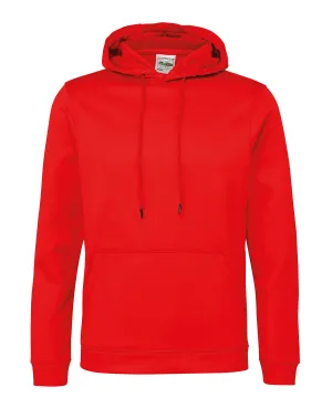 Fire Red - Sports polyester hoodie