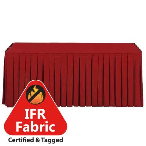 Fire Retardant Table Skirt