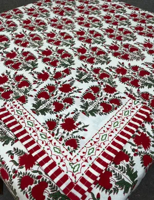 Firecracker Flower Tablecloth 60X120