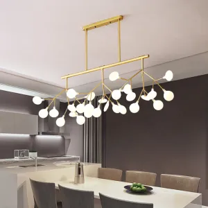 Firefly Island Pendant: Postmodern Metal Ceiling Lamp - 36 Head Suspension for Restaurant