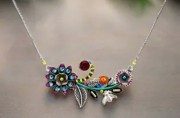 Firefly  Jewelry Botanical Necklace-8948MC