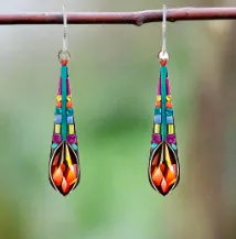 Firefly Jewelry Contessa Med- Elongated Drop Earrings-E339MC