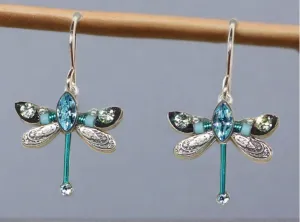 Firefly Jewelry Earrings Petite Dragonfly-6806AQ