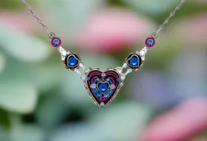 Firefly Jewelry Hearts Collection Necklace-9070SAP