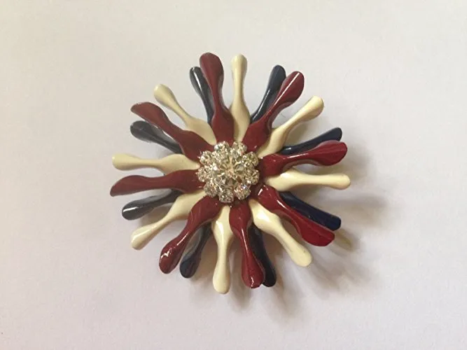 Firework Brooch