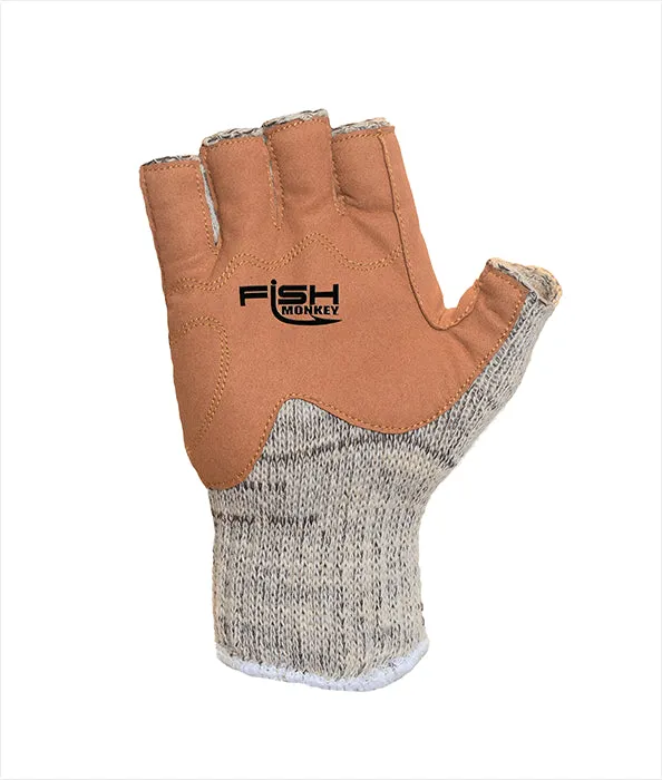 Fish Monkey Wooly Half Finger Wool Fishing Glove FM30